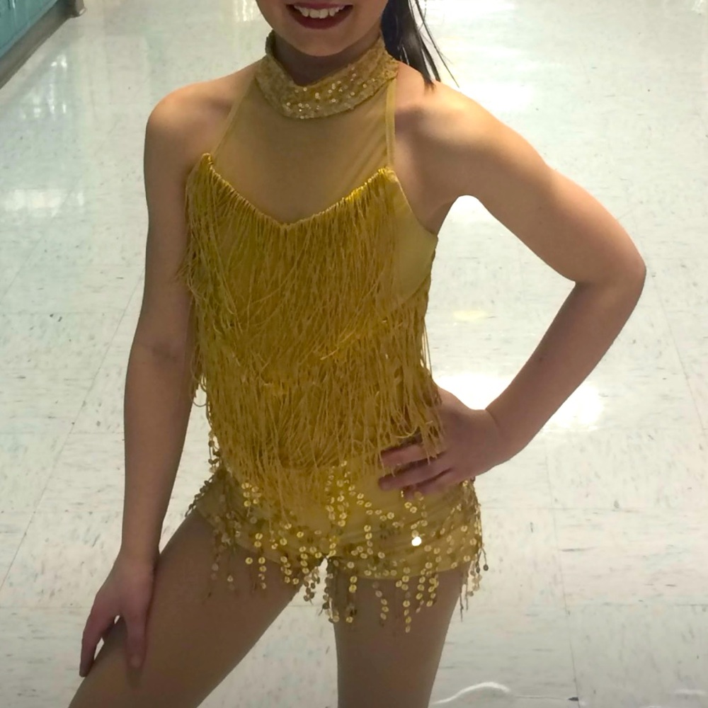 Gold costume from Kelle.  We used for Proud Mary.  Looks great on stage!